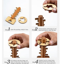 Load image into Gallery viewer, Wooden Unlock Puzzle