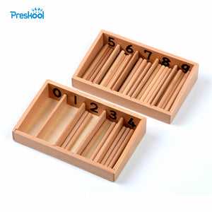 Educational Toy Spindle Box