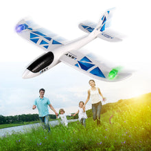 Load image into Gallery viewer, Foam Throwing Glider Inertia Led Night Aircraft Toy Hand Launch Airplane Model