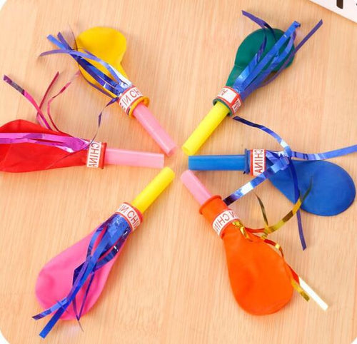 Plastic Children Balloon Whistle